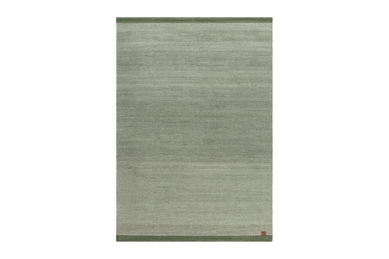 Uldtæppe Sandhamn - 200x300 cm, Smaragdgrøn - Tekstiler - Tæpper - Moderne tæppe - Uldtæppe