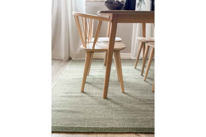 Uldtæppe Sandhamn - 200x300 cm, Smaragdgrøn - Tekstiler - Tæpper - Moderne tæppe - Uldtæppe