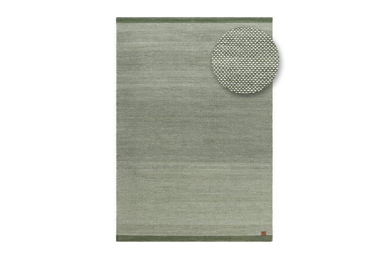 Uldtæppe Sandhamn - 200x300 cm, Smaragdgrøn - Tekstiler - T�æpper - Moderne tæppe - Uldtæppe