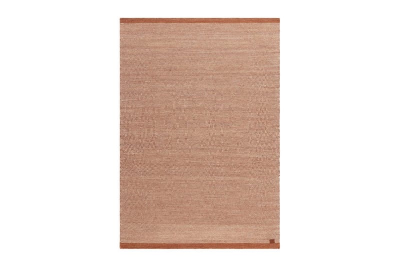 Uldtæppe Sandhamn - 200x300 cm, Terracotta - Tekstiler - Tæpper - Moderne tæppe - Uldtæppe