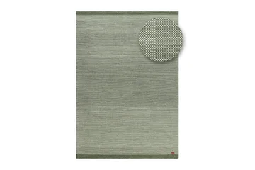 Uldtæppe Sandhamn - 240x340 cm, Smaragdgrøn - Tekstiler - Tæpper - Moderne tæppe - Uldtæppe