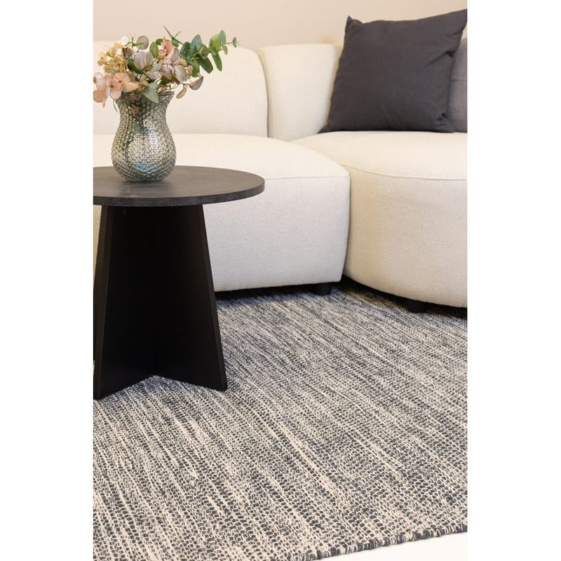 Uldtæppe Torsby - 200x300 cm, grafit - Tekstiler - Tæpper - Moderne tæppe - Uldtæppe