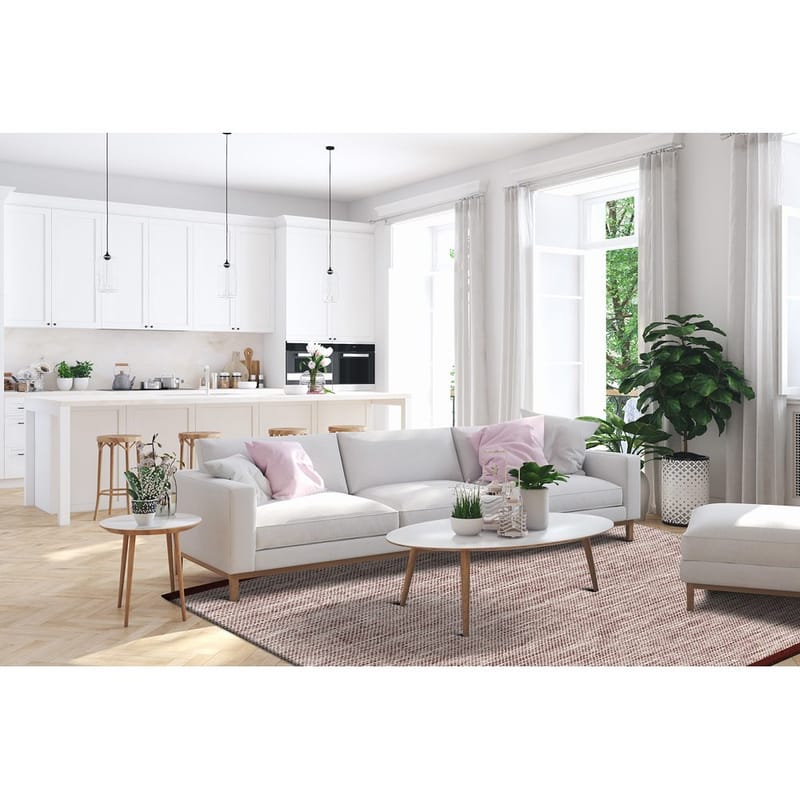 Uldtæppe Torsby - 200x300 cm, Marsala - Tekstiler - Tæpper - Moderne tæppe - Uldtæppe