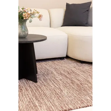 Uldtæppe Torsby - 240x340 cm, Marsala - Tekstiler - Tæpper - Moderne tæppe - Uldtæppe