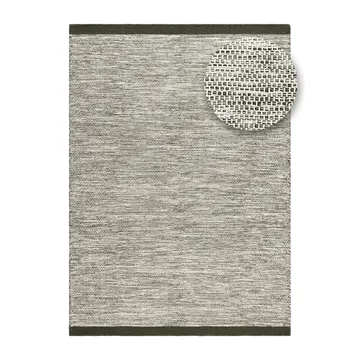 Uldtæppe Torsby - 240x340 cm, olivengrøn - Tekstiler - Tæpper - Moderne tæppe - Uldtæppe