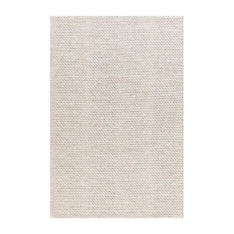 Uldtæppe Vasa - 200x300 cm, Natur - Tekstiler - Tæpper - Moderne tæppe - Uldtæppe