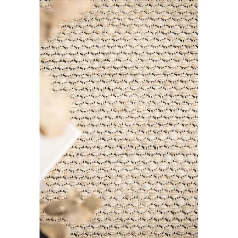 Uldtæppe Vasa - 200x300 cm, Natur - Tekstiler - Tæpper - Moderne tæppe - Uldtæppe