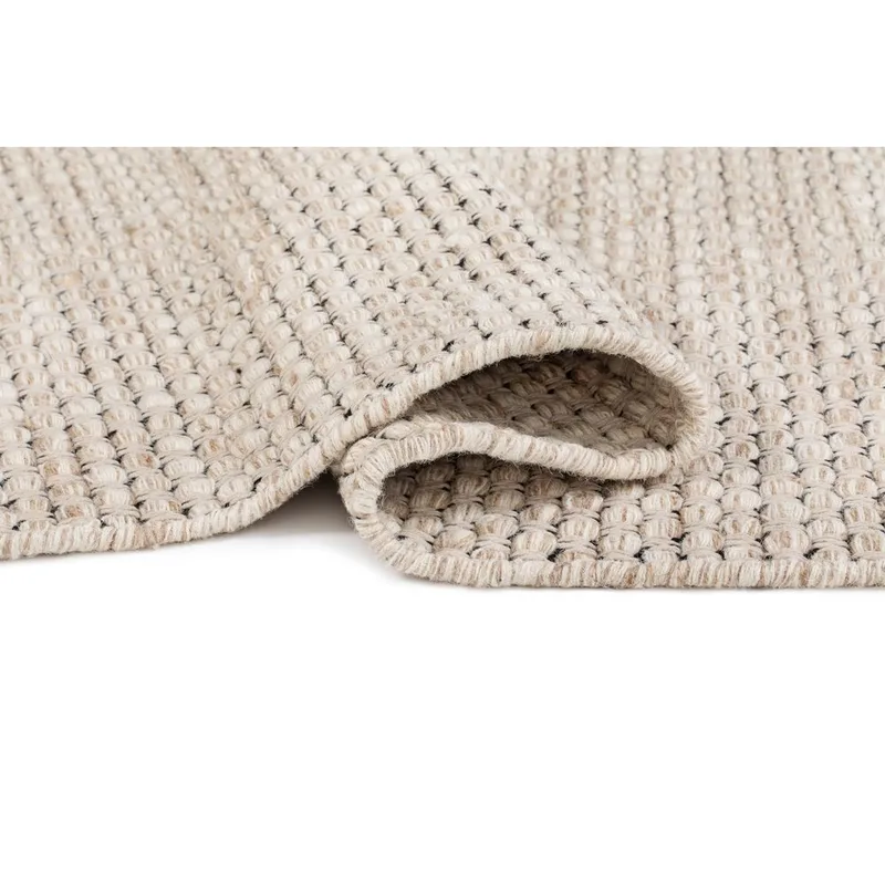 Uldtæppe Vasa - 200x300 cm, Natur - Tekstiler - Tæpper - Moderne tæppe - Uldtæppe