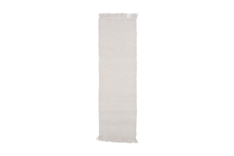 Alberthein Uldtæppe 80x250 cm - Hvid - Store tæpper - Uldtæppe
