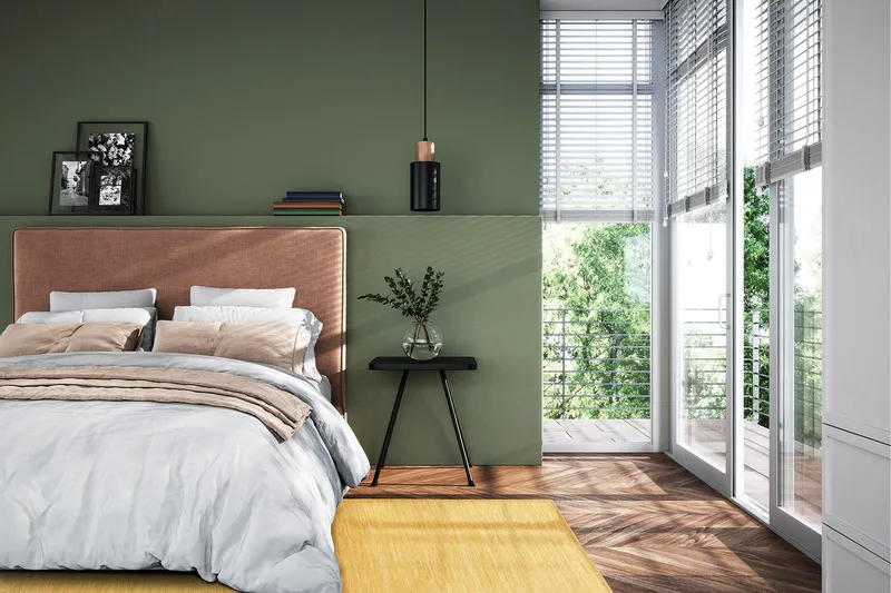 Birka Uldtæppe Rektangulært 240x340 cm - Okker - Tekstiler - Tæpper - Moderne tæppe - Uldtæppe