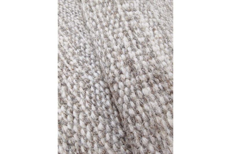 Birka Uldtæppe Rektangulært 75x150 cm - Linned - Tekstiler - Tæpper - Moderne tæppe - Uldtæppe