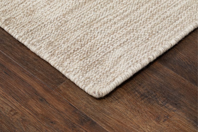 Birka Uldtæppe Rektangulært 75x150 cm - Linned - Tekstiler - Tæpper - Moderne tæppe - Uldtæppe