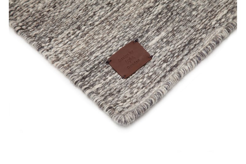 Birka Uldtæppe Rektangulært 75x230 cm - Sølv - Tekstiler - Tæpper - Moderne tæppe - Uldtæppe