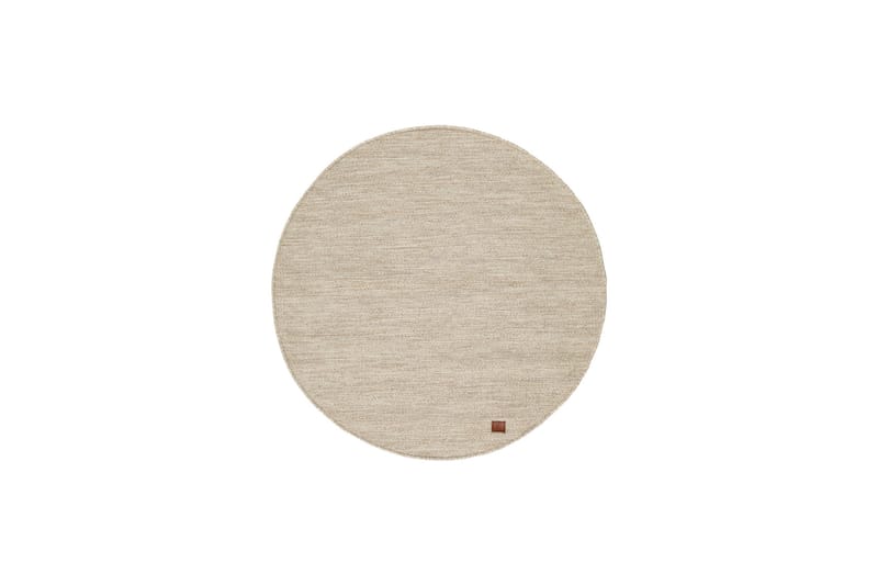 Birka Uldtæppe Rund 200 - Hør - Tekstiler - Tæpper - Moderne tæppe - Uldtæppe