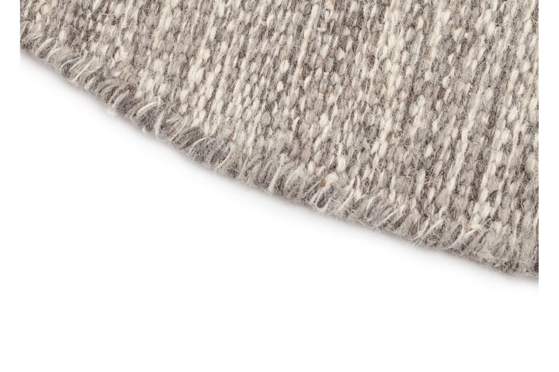 Birka Uldtæppe Rundt 120 - Tekstiler - Tæpper - Moderne tæppe - Uldtæppe