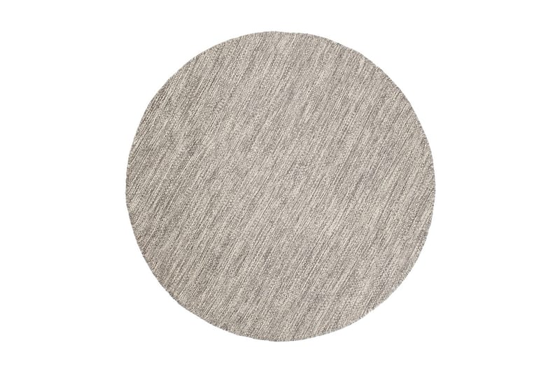 Birka Uldtæppe Rundt 120 - Tekstiler - Tæpper - Moderne tæppe - Uldtæppe