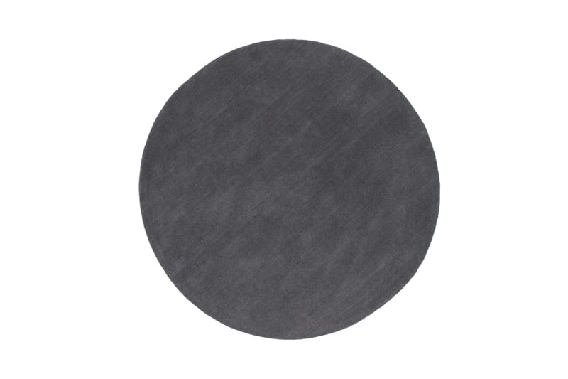 Bjurå Tæppe 200 cm - Mørkegrå - Uldtæppe - Håndvævede tæpper