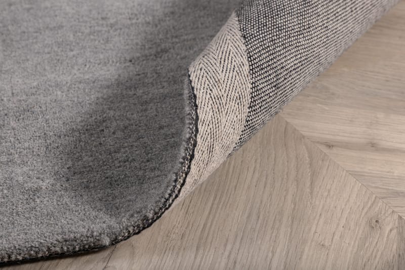 Bjurå Tæppe 200x300 cm - Lysegrå - Store tæpper - Uldtæppe - Håndvævede tæpper
