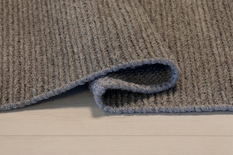 Dalarö Uldtæppe 140x200 cm - Grå - Tekstiler - Tæpper - Moderne tæppe - Uldtæppe