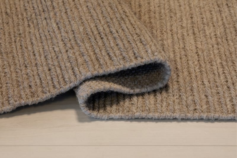 Dalarö Uldtæppe 140x200 cm - Hør - Uldtæppe - Små tæpper