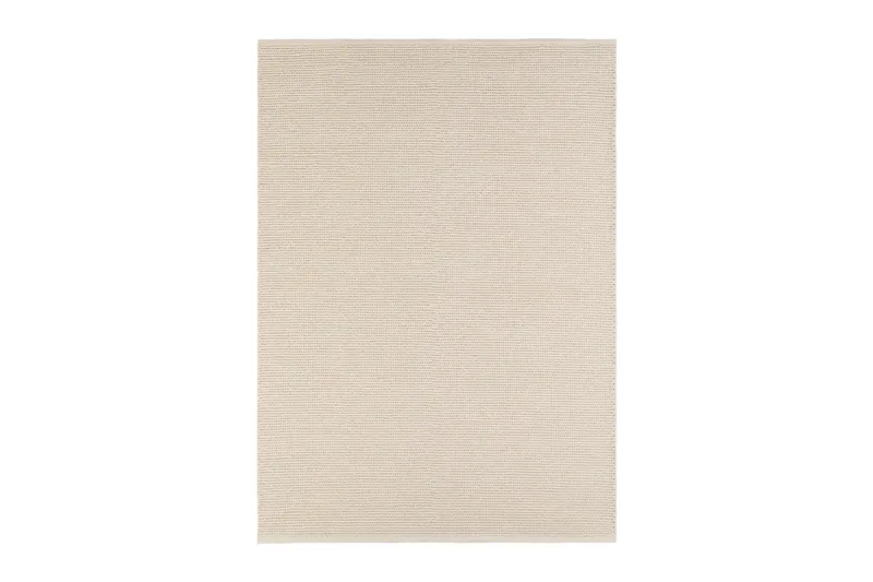 Dalarö Uldtæppe 240x340 cm - Hvid - Tekstiler - Tæpper - Moderne tæppe - Uldtæppe