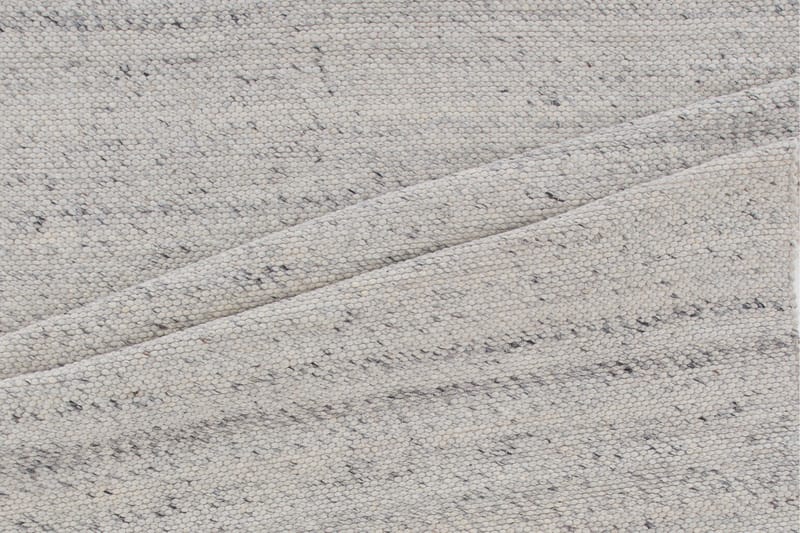 Ganga Uldtæppe 200x300 - Hvid/Grå - Tekstiler - Tæpper - Moderne tæppe - Uldtæppe