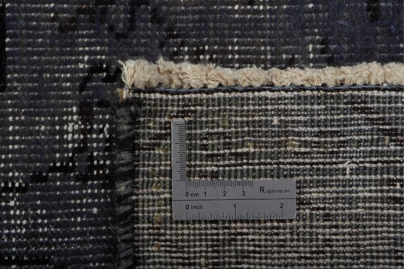Håndknyttet Vintage Tæppe Grå 188x286cm - Uldtæppe - Håndvævede tæpper