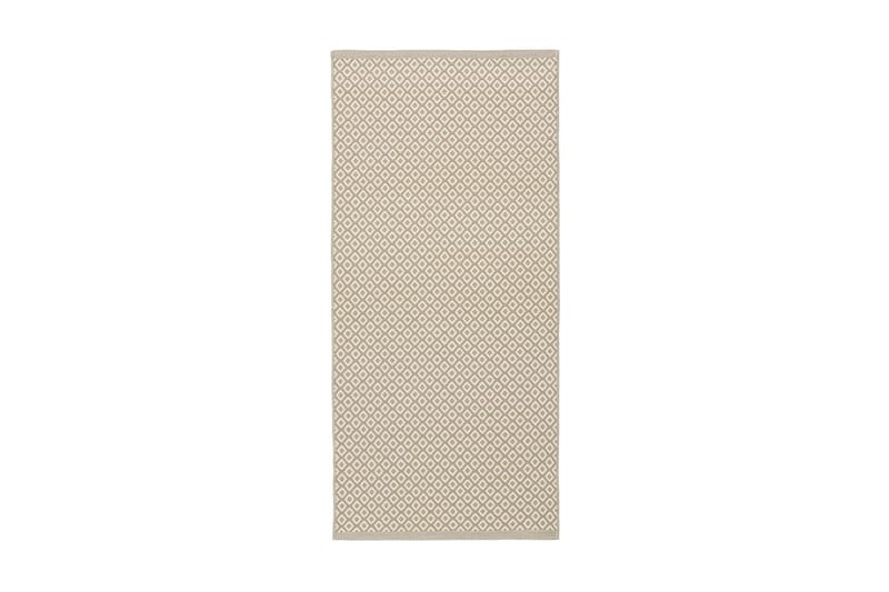 Horredsmattan Björkö Uldtæppe 75x200 cm Beige - Horredsmattan - Uldtæppe