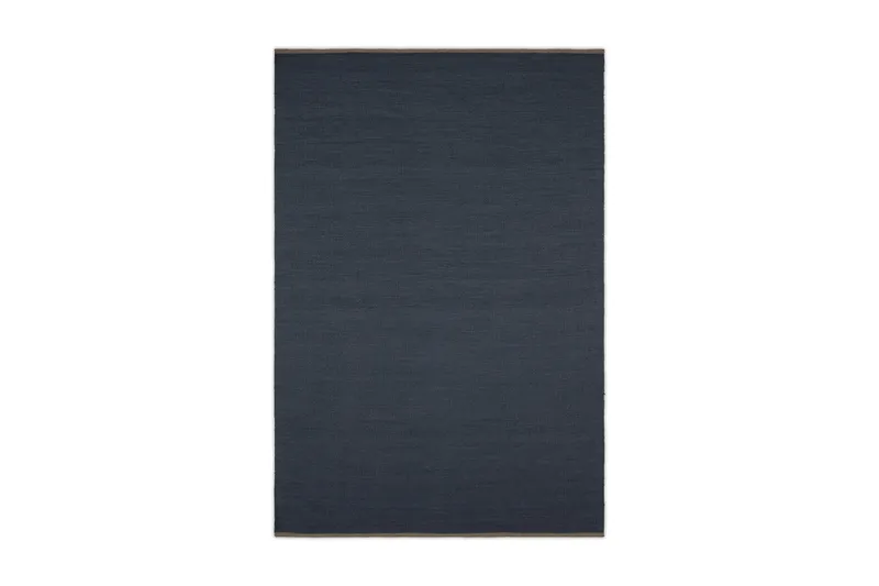 Jaipur Uldmåtte 170x240, Marineblå
