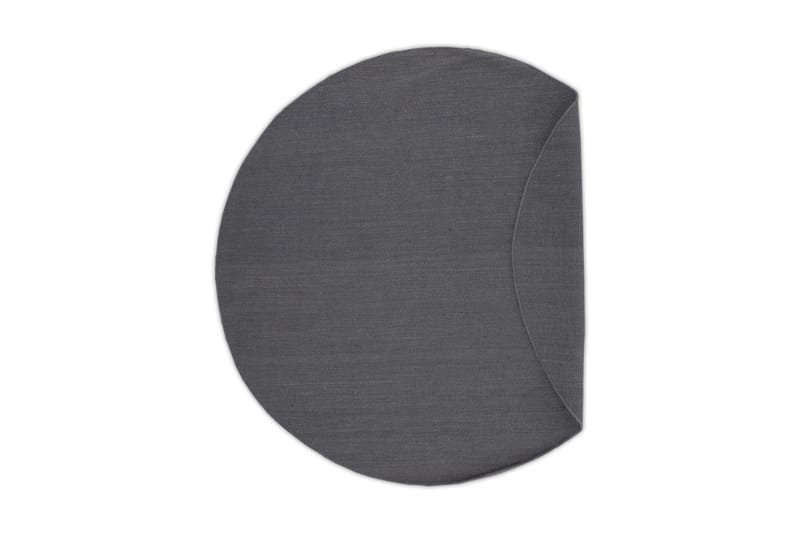 Jaipur Uldmåtte 200 cm Rund - Ljusgrå - Tekstiler - Tæpper - Moderne tæppe - Uldtæppe