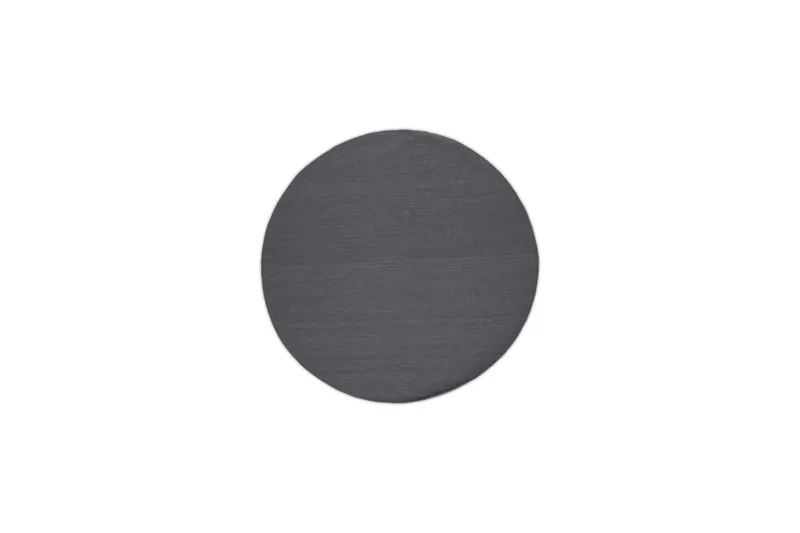 Jaipur Uldmåtte 200 cm Rund, Ljusgrå