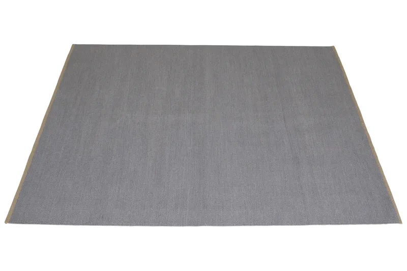 Jaipur Uldmåtte 200x300 - Lysegrå - Tekstiler - Tæpper - Moderne tæppe - Uldtæppe