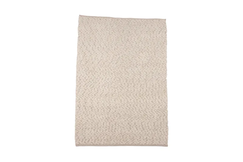 Jajru Uldtæppe Rektangulær 200x300 cm - Hvit - Tekstiler - Tæpper - Moderne tæppe - Uldtæppe