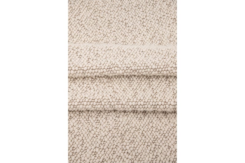 Jajru Uldtæppe Rektangulær 200x300 cm - Hvit - Tekstiler - Tæpper - Moderne tæppe - Uldtæppe