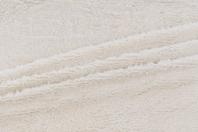 Leiko Uldtæppe 160x230 cm - Hvit - Tekstiler - Tæpper - Moderne tæppe - Uldtæppe