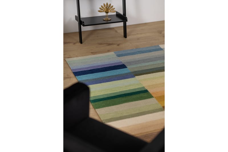 Riviera Uldtæppe 240x340 cm - Flerfarvet - Tekstiler - Tæpper - Moderne tæppe - Uldtæppe