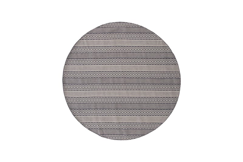 Sishu Uldtæppe Rundt 200, Lysegrå