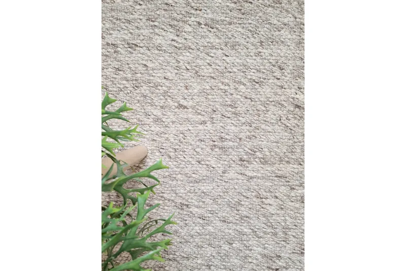 Skagen Uldtæppe 160x230 cm Rektangulært - Naturmelange - Tekstiler - Tæpper - Moderne tæppe - Uldtæppe