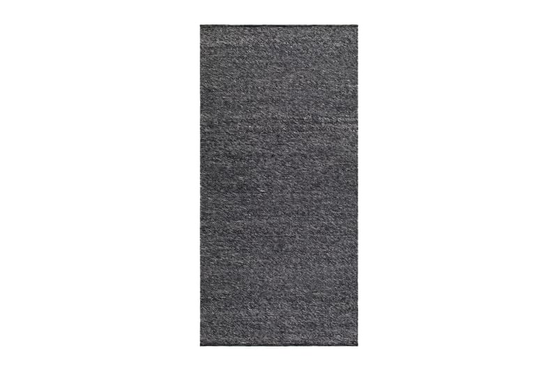 Skagen Uldtæppe 75x150 cm Rektangulært - Grafitmelange - Tekstiler - Tæpper - Moderne tæppe - Uldtæppe