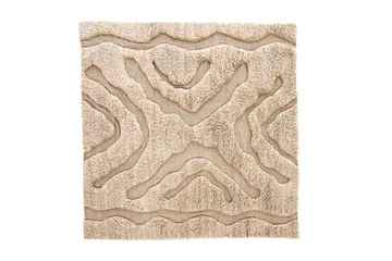 Trondheim x Josefin Lustig Ullmatta 402x400 cm Beige Beige - Tekstiler - Tæpper - Moderne tæppe - Uldtæppe