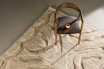 Trondheim x Josefin Lustig Ullmatta 402x400 cm Beige Beige - Tekstiler - Tæpper - Moderne tæppe - Uldtæppe
