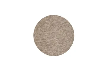 Uldtæppe KM Home Birka uldtæppe 240x340 cm Mörklinne 120 cm