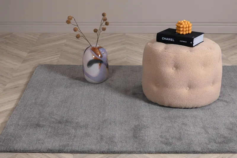 Ulla Tæppe 250x350 cm - Grå - Tekstiler - Tæpper - Moderne tæppe - Uldtæppe