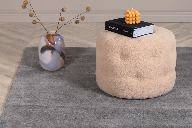 Ulla Tæppe 250x350 cm - Grå - Tekstiler - Tæpper - Moderne tæppe - Uldtæppe