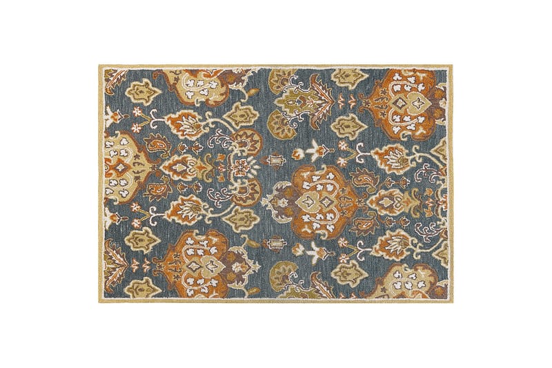 Umurlu Uldtæppe 160x230 cm - Orange - Tekstiler - Tæpper - Moderne tæppe - Uldtæppe