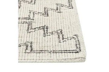 Urla Ryetæppe 140x200 cm - Beige - Tekstiler - Tæpper - Fladvævet tæppe