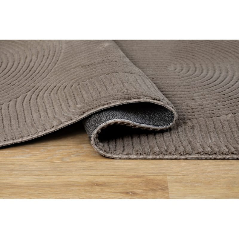 Vaskbart Tæppe Castello Art - Linned - Tekstiler - Tæpper - Moderne tæppe - Kludetæpper