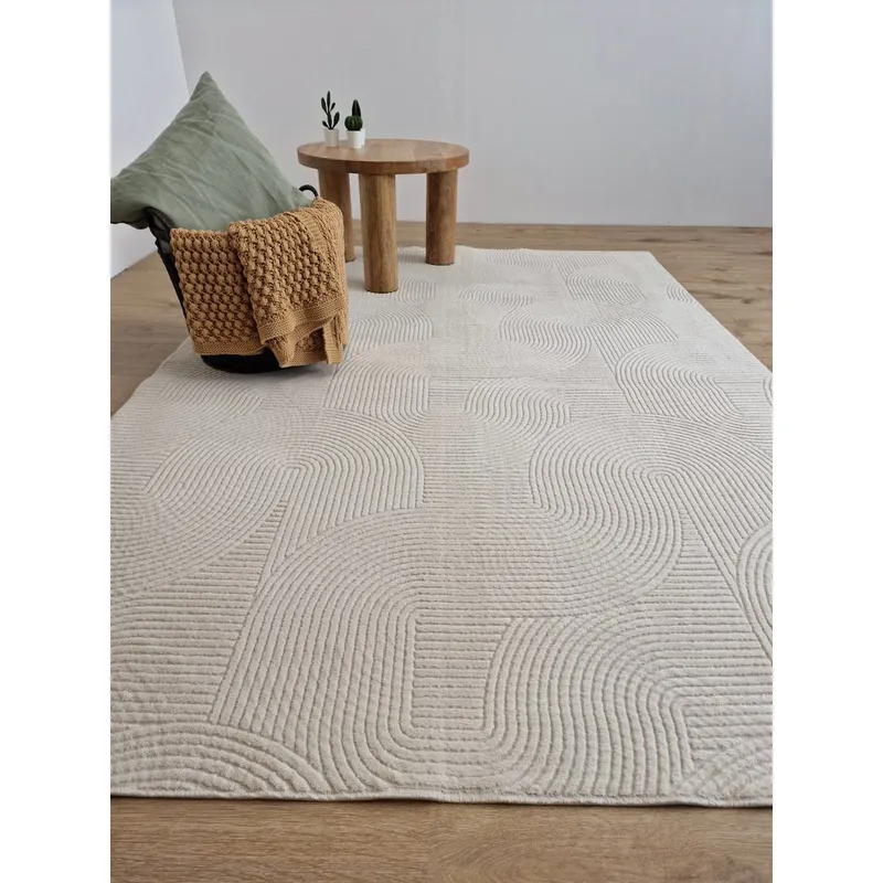 Vaskbart Tæppe Castello Art - Natur - Tekstiler - Tæpper - Moderne tæppe - Kludetæpper