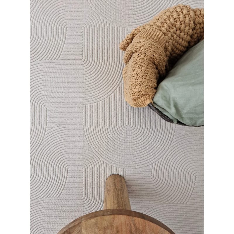 Vaskbart Tæppe Castello Art - Natur - Tekstiler - Tæpper - Moderne tæppe - Kludetæpper