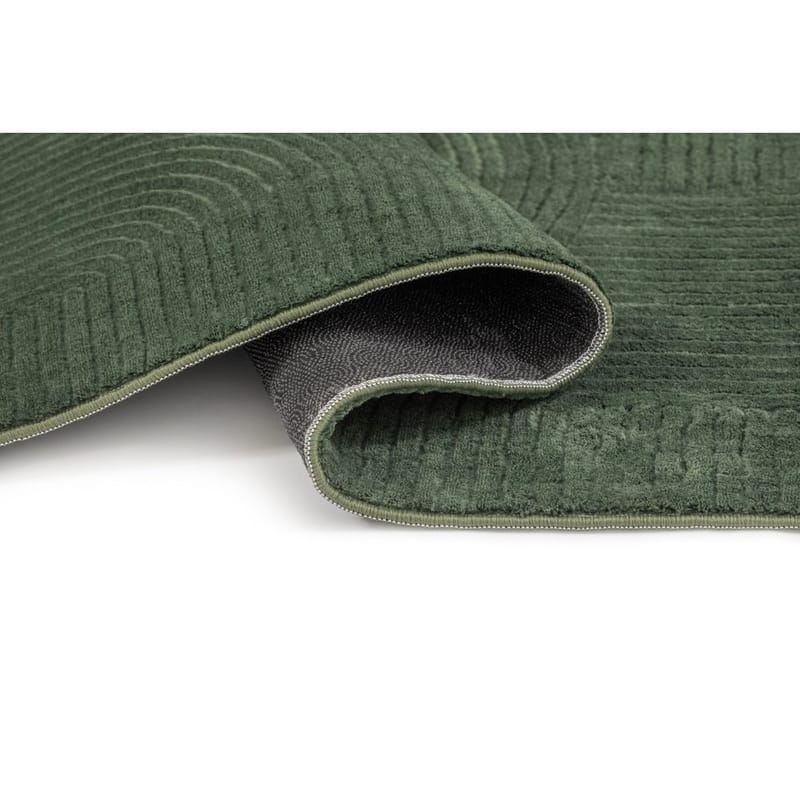 Vaskbart Tæppe Castello Art - Smaragdgrøn - Tekstiler - Tæpper - Moderne tæppe - Kludetæpper